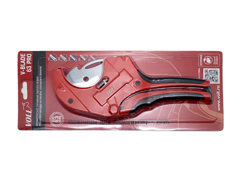 Ножницы для пластиковых труб VOLL V-Blade 63 PRO в блистере