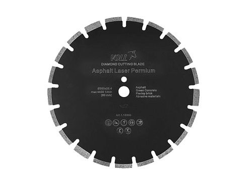 Алмазный диск Asphalt Laser PREMIUM VOLL 350x25,4 мм 