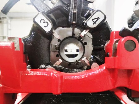 Резьбонарезной станок, V-Matic А3, резьбонарезная головка