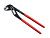 сантехнические клещи voll sp 10"-250мм 1.1/4", crv
